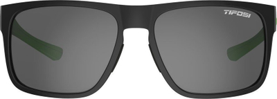 Syze dielli Tifosi Swick Polarized, xham Smoke, satin e zezë neon