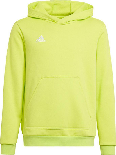 Bluze me kapuç Adidas Entrada 22 Jr HC5069, për fëmijë, sportive, jeshile lime