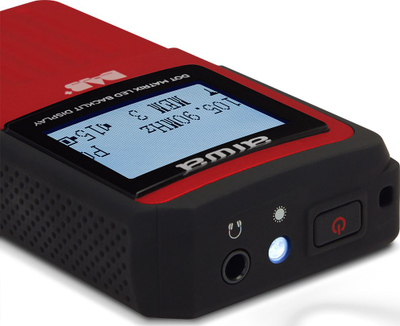 Radio portative Aiwa DAB+, FM, me ekran LED, e kuqe