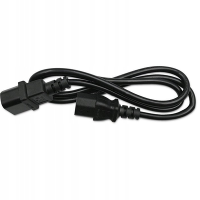 Kabllo zgjatuese Qoltec IEC C13 C14, 1.5m, 3x1.0mm², e zezë