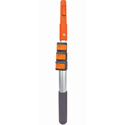 Телескопска рачка Saska Garden KLIK, 50–120 cm, алуминиум, портокалова