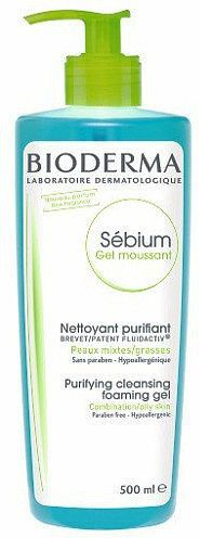 Kombinues për pastrimin e lëkurës Bioderma Sebium, 500ml