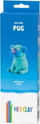 Set modelimi Hey Clay Dog Pug, plastelinë me ngjyra, 3+
