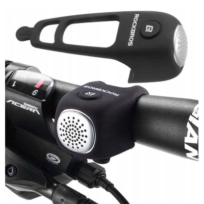 Zile biçiklete Rockbros CB1709BK, elektronike, 90 dB, e zezë