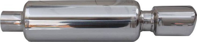 Susti fundore TurboWorks End Muffler, hyrje 57mm, dalje 80x92mm, çelik inox