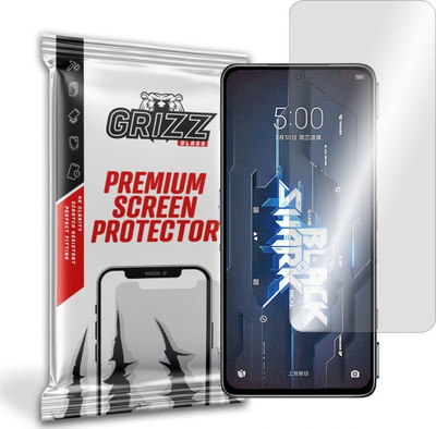 Mbrojtëse ekrani GrizzGlass Hybrid për Xiaomi BlackShark 5RS, xham hibrid, super e kthjellët, transparente