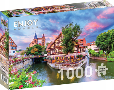Puzzle Clementoni Esslingen am Neckar Gjermani, 1000 copa, me shumë ngjyra