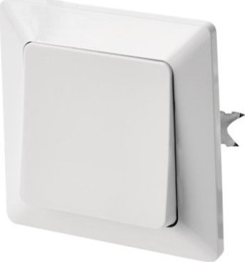 Çelës elektrik njëbutonësh, 250V 10A, on off, i bardhë