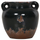 Vazo dekorative Φ24x23Hcm (HM4380), zezë