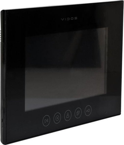 Panel i brendshëm video Vidos M11B X, sistem analog Vidos X, ngjyrë e zezë