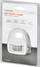 Lampë nate Virone LA-7, 3 LED, me sensor lëvizje, e bardhë