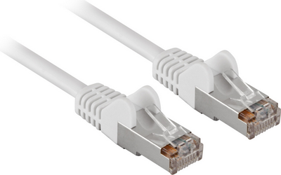 Kabllo rrjeti Goobay CAT 5e F UTP, 30m, e bardhë