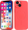 Kapak telefoni MX Liquid Armour për iPhone 14, MagSafe, silikoni, i kuq