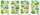 Stickers Brewis 3D Frog, dizajne të përziera, shumëngjyrëshe