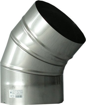 Bërryl oxhaku Wade 115150000, 45°, metalik