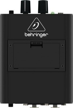 Amplifikator personal për monitor Behringer Powerplay P1, hyrje XLR stereo, për kufje in-ear, i zi