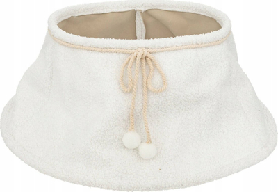 Mbulesë për bazën e bredhit Feeric Christmas White Loop, 56 cm, material poliester, e bardhë