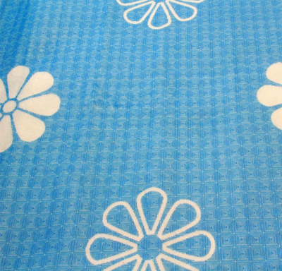 Batanije elektrike ngrohëse Hopma, 150 x 120 cm, 90W, blu me lule