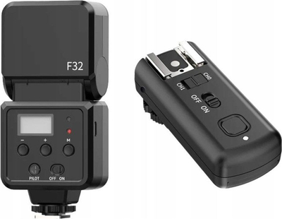 Trigger blici wireless Ulanzi TT 01, për kamera digjitale, i zi