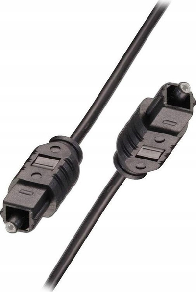 Kabllo optike audio Lindy TosLink SPDIF, 10m, digjitale, e zezë