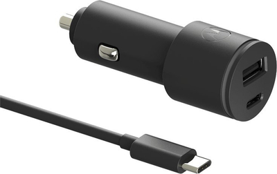 Karikues veture Motorola 1XUSB A+C, 45W, i bardhë