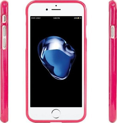Kapak telefoni Mercury Jelly për Samsung Galaxy M33 5G, TPU i butë, mbrojtës, rozë