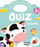 Libër kuiz edukativ Little Cow Quiz, për moshën 2 vjeç, shumëngjyrësh