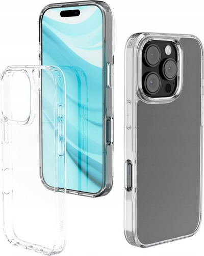 Mbrojtëse telefoni JCPal DualPro për iPhone 16 Pro, PC TPU, që s’çahet kollaj nga rëniet, transparente