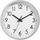 Orë muri PP Wall Clock, 20cm, plastike, e bardhë