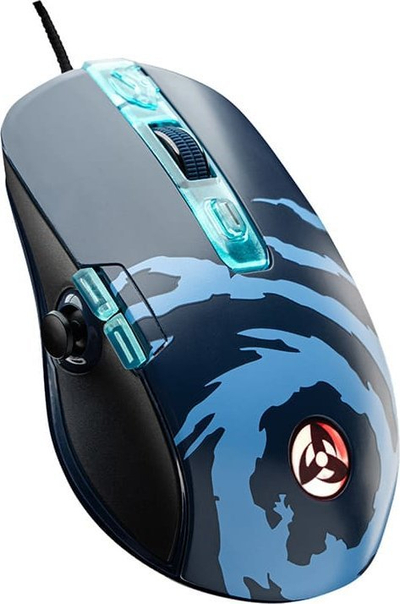 Гејминг глушец Lexip x Tsume Naruto Shippuden Kakashi Kamui, џојстик за палецот, керамички рабови, повеќебоен