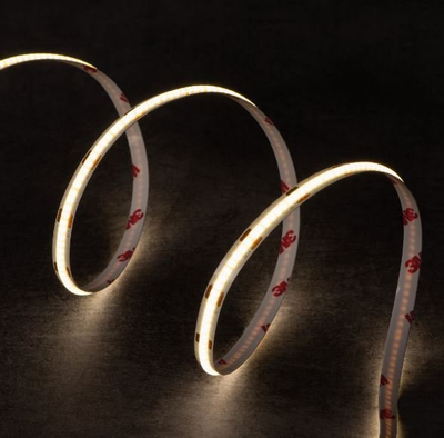 Shirit LED Kanlux LCOB, 8W m 12V, dritë e bardhë e ngrohtë