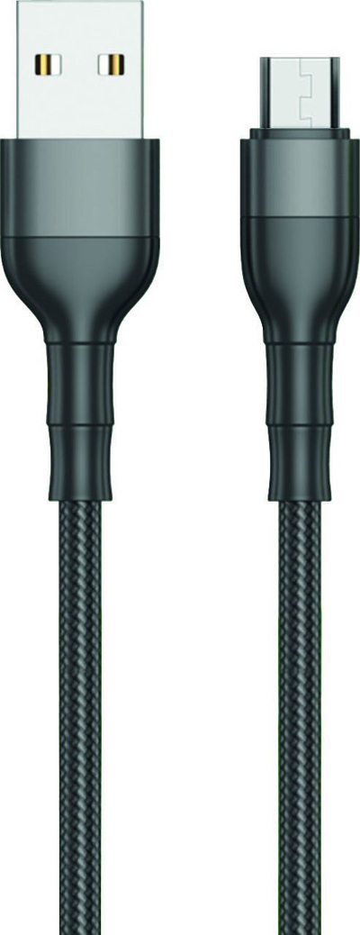 Kabllo USB 2GO 797303, Micro USB, 1 m, e zezë