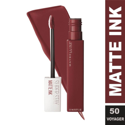 Buzëkuq i lëngshëm Maybelline Matte Ink, 50 Voyager, 5 ml