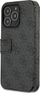 Mbulesë telefoni Guess 4G Big Metal Logo për iPhone 13 Pro Max 6.7", libër, gri