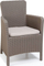 Karrige kopshti Allibert Trenton 226454, plastike, ergonomike, cappuccino