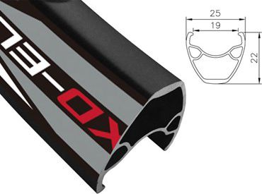 Rrotë Alexrims për biçikleta malore, 27.5 ''