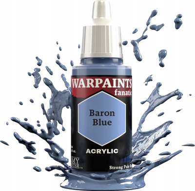 Ngjyrë akrilike The Army Painter Warpaints Fanatic Baron Blue, 18ml, blu