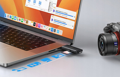 Lexues kartelash UGREEN USB C SD 4.0, 312 MB/s, UHS II, gri