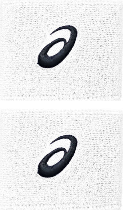 Frotka per dore Asics Wrist Band, 2 cope, e bardhe