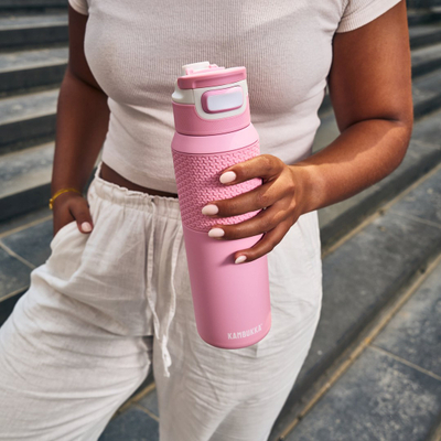 Shishe termike Kambukka Elton 3.0, 1000ml, çelik inox, rozë Pink Ambition