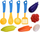Set kuzhine lodër ZA0490, 18 copë, plastike, shumëngjyrëshe