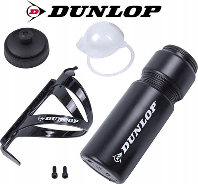 Shishe uji për biçikletë Dunlop, 750ml, me mbajtëse