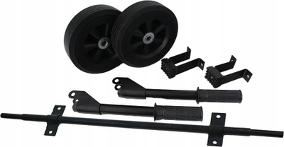 Set transporti për gjenerator Könner & Söhnen KS 6-9D, me rrota, i zi