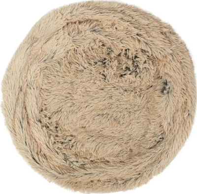 Shtrat qeni Best Friends by Sheri Original Calming Donut, medium, peliçe sintetike, ngjyrë taupe