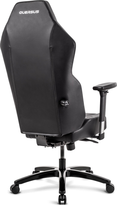 Karrige gaming QUERSUS VAOS.2.2 Titanium Grey, bazë alumini, ergonomike, e zezë e gri