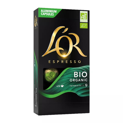 Kapsula Kafeje L'OR Bio, 10 copë