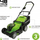 Kositëse bari Greenworks G24X2LM41K2x, 41cm, 2x24V 2Ah, e gjelbër
