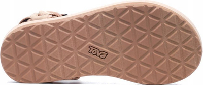 Sandale për goca Teva Flatform Universal, me platformë të lartë, nr. 6, bezhë