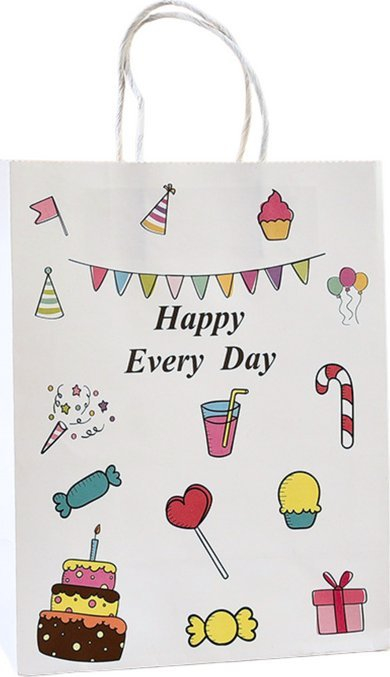 Qese dhurate LeanToys 14360, letër, 20 x 15 cm