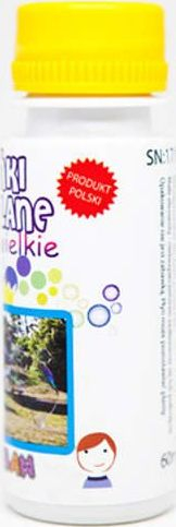 Lëng për flluska sapuni TUBAN, 60 ml, me pipëz, shumëngjyrësh